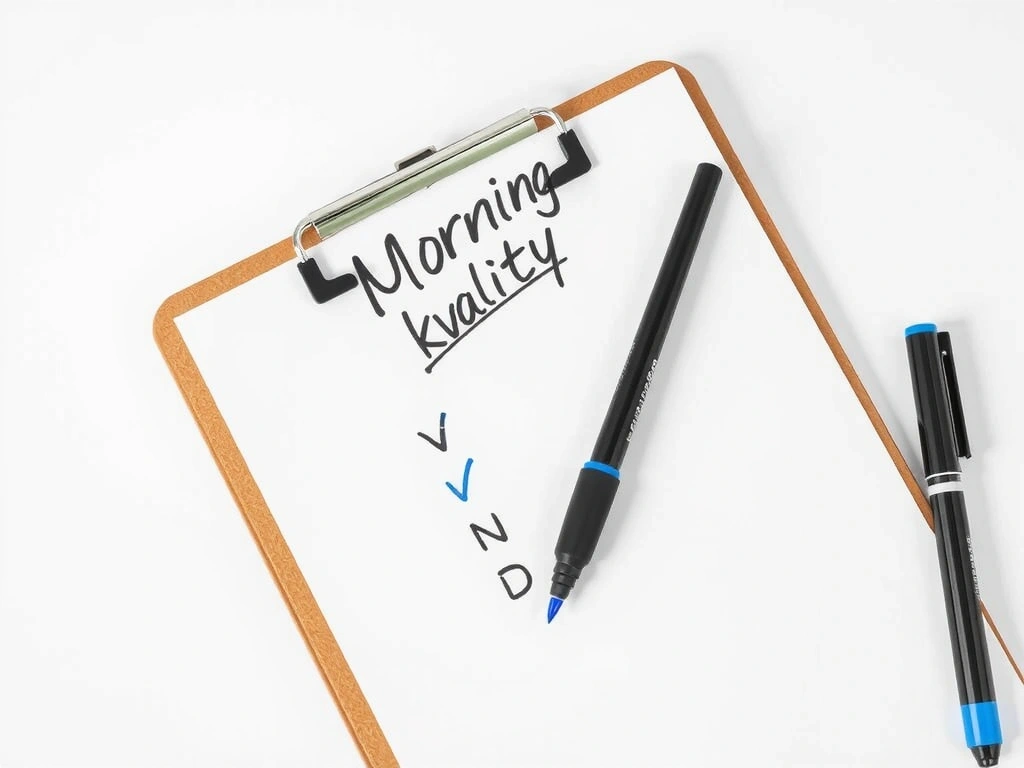 Ranní seznam úkolů